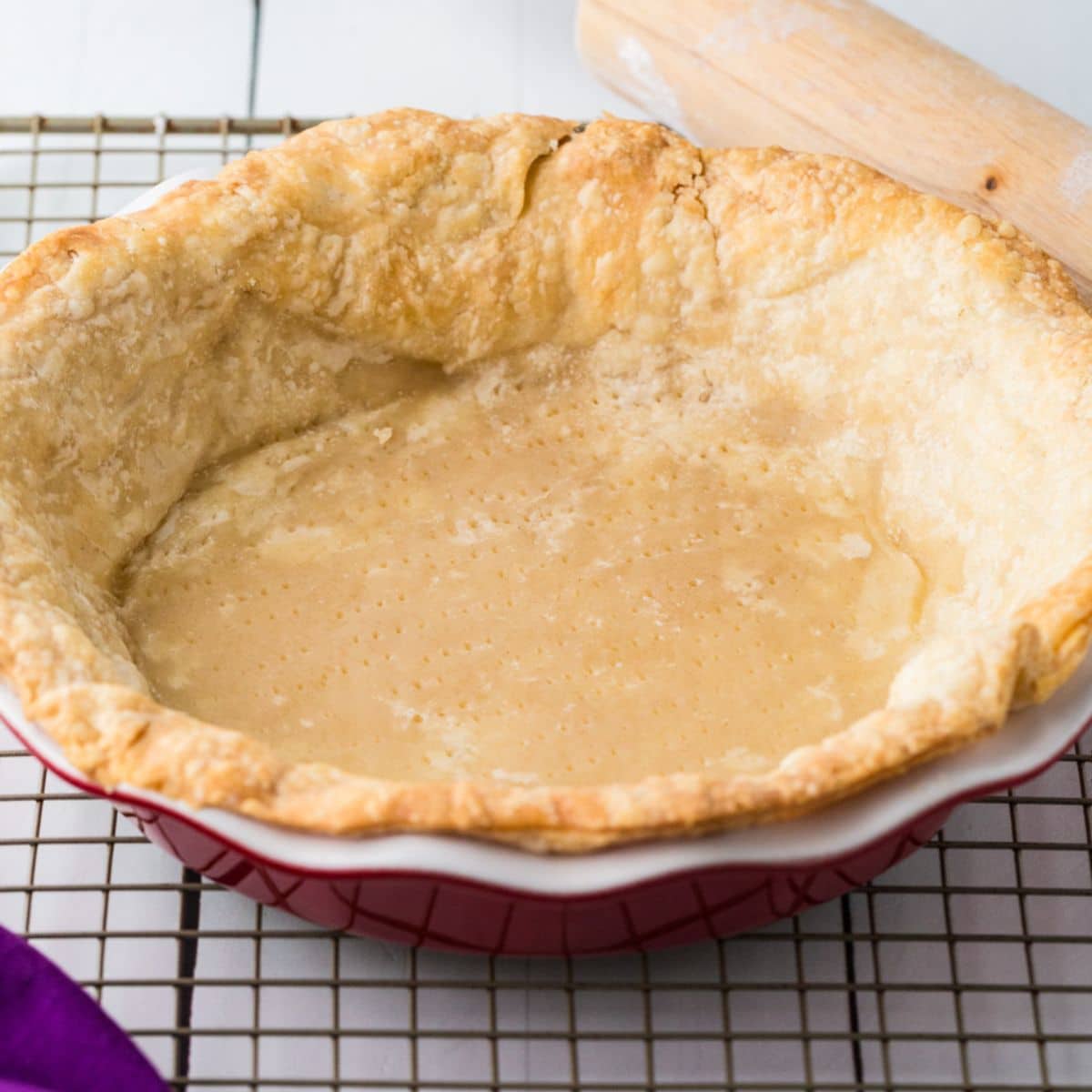 Cooked Low Sodium Pie Crust